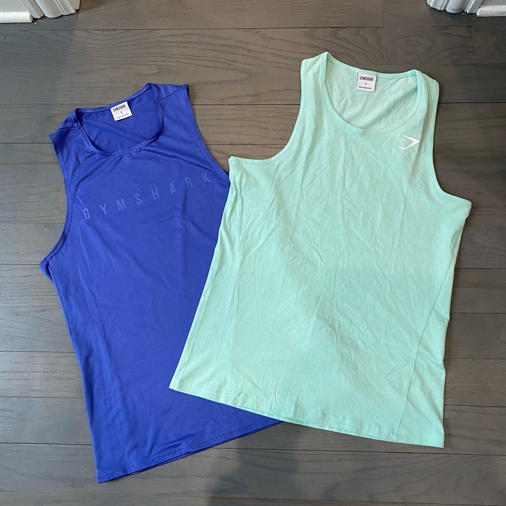 Two Gymshark Tanks size small NWOT